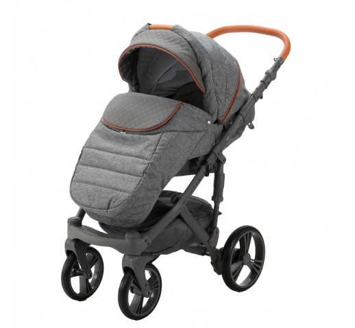 Carucior copii 3in 1 Adamex Encore Grey Lover